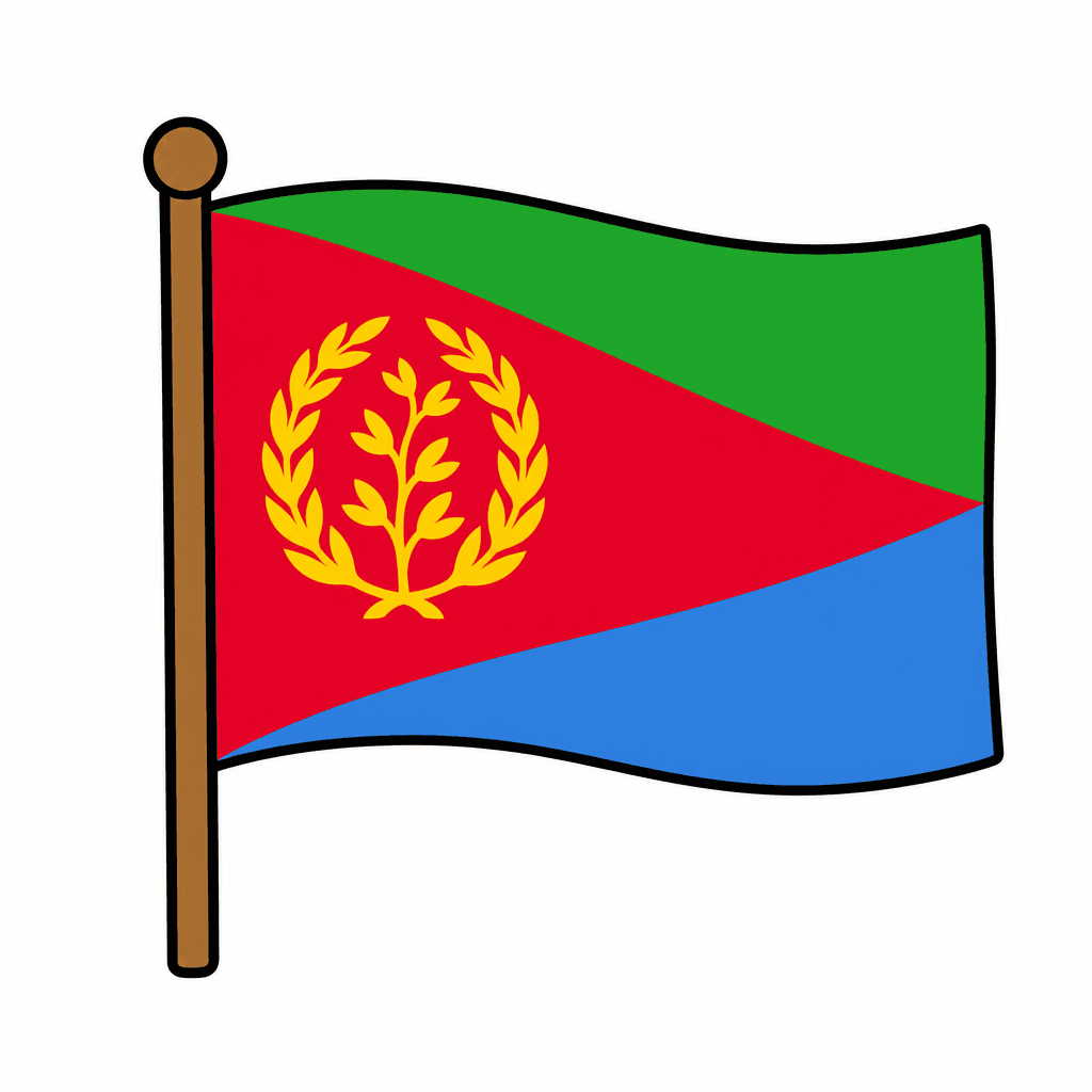 Eritrea Flag