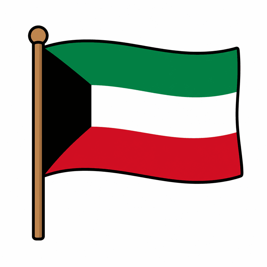 Kuwait Flag