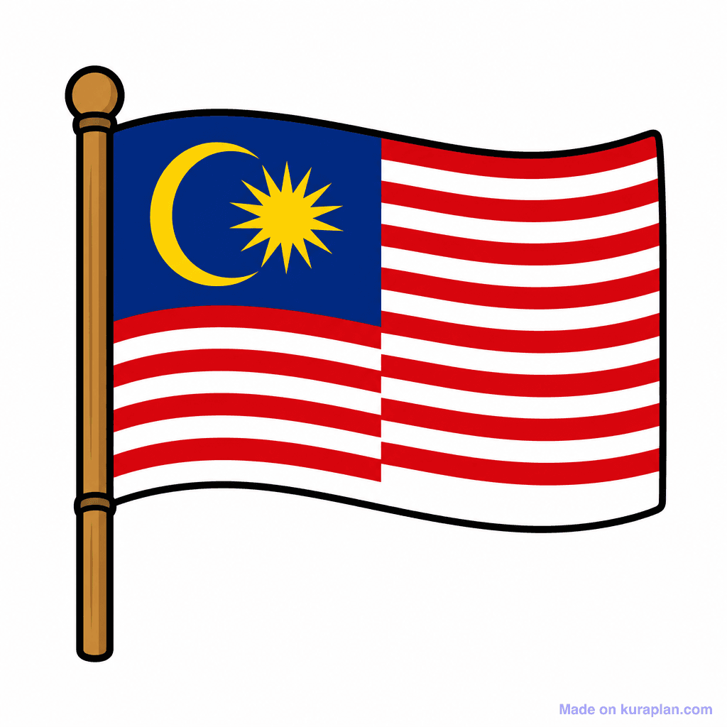 Malaysia Flag