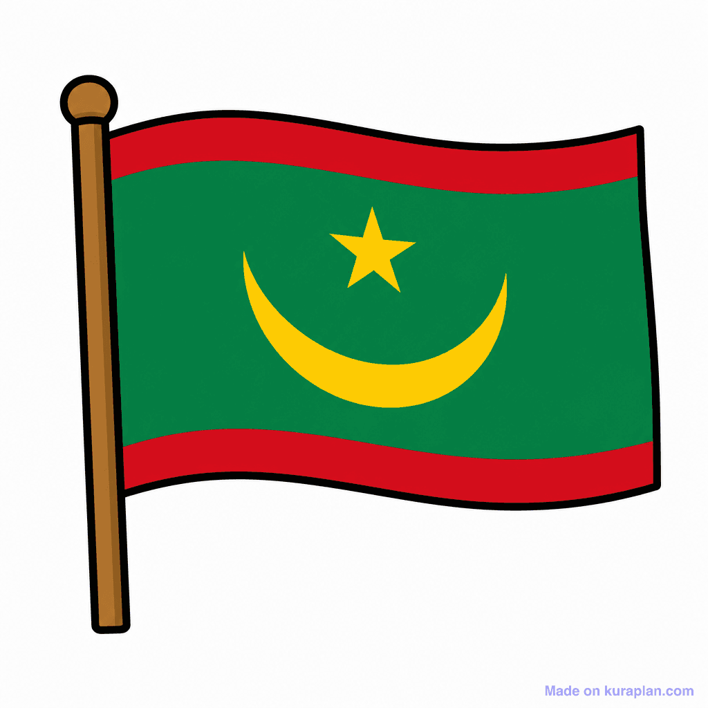 Mauritania Flag