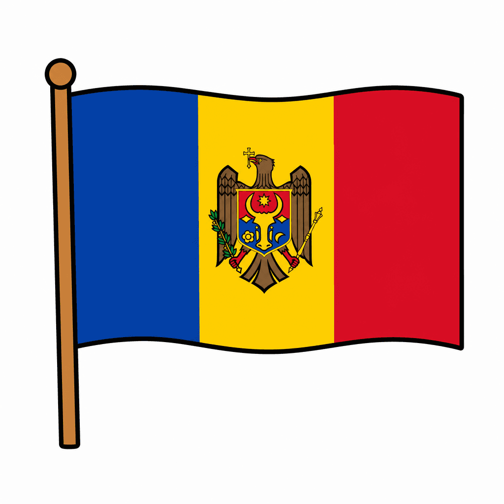 Moldova Flag