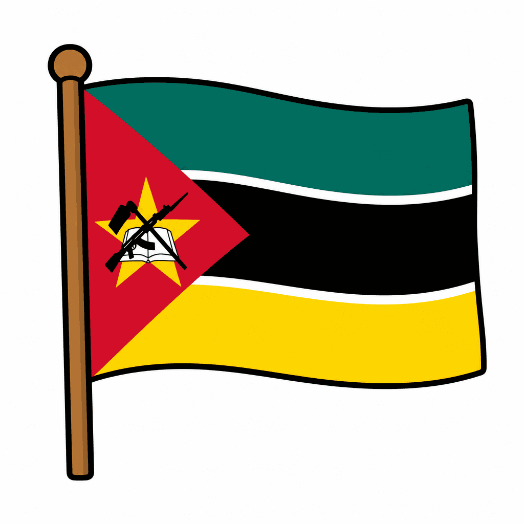 Mozambique Flag
