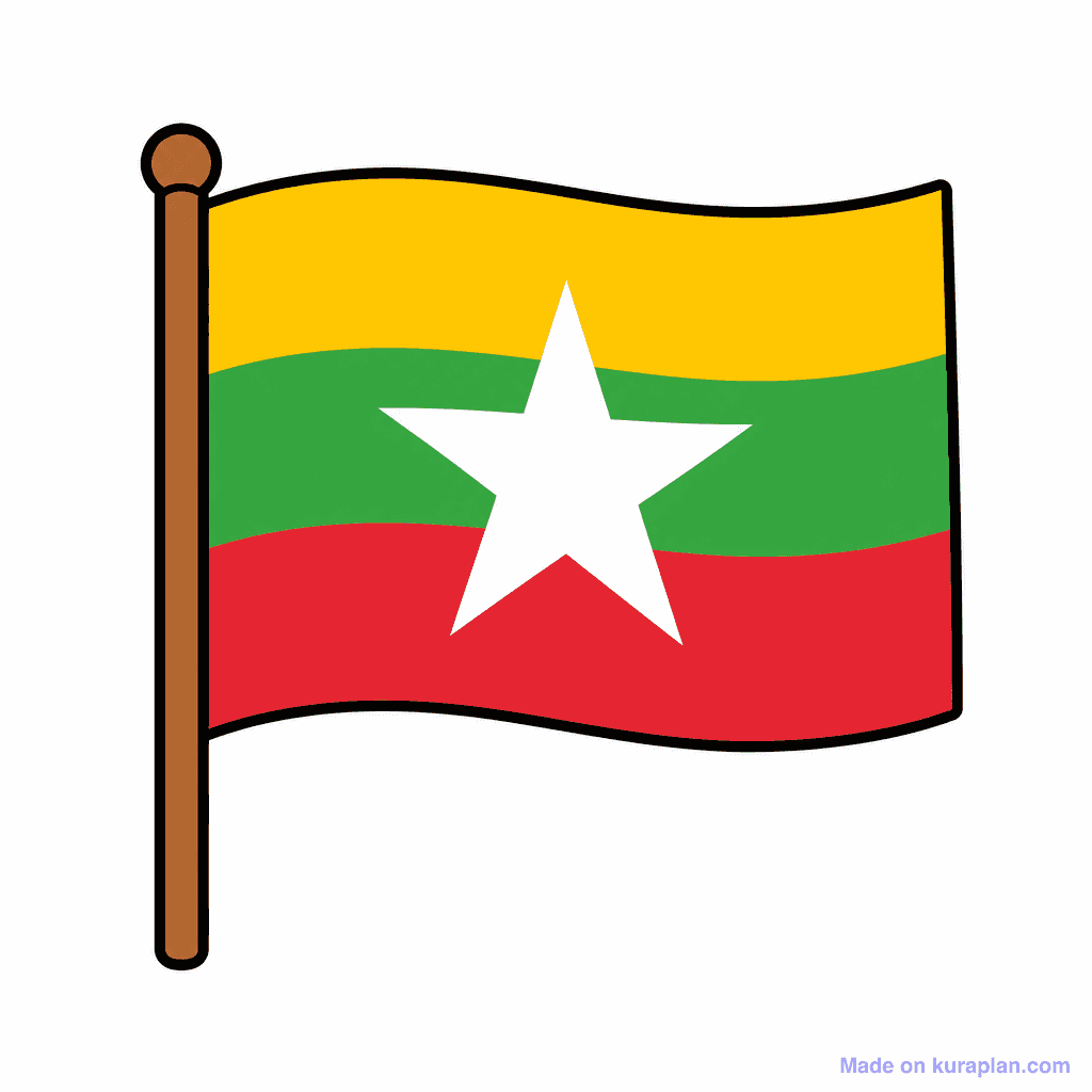 Myanmar Flag