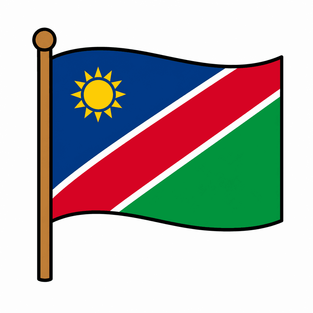 Namibia Flag