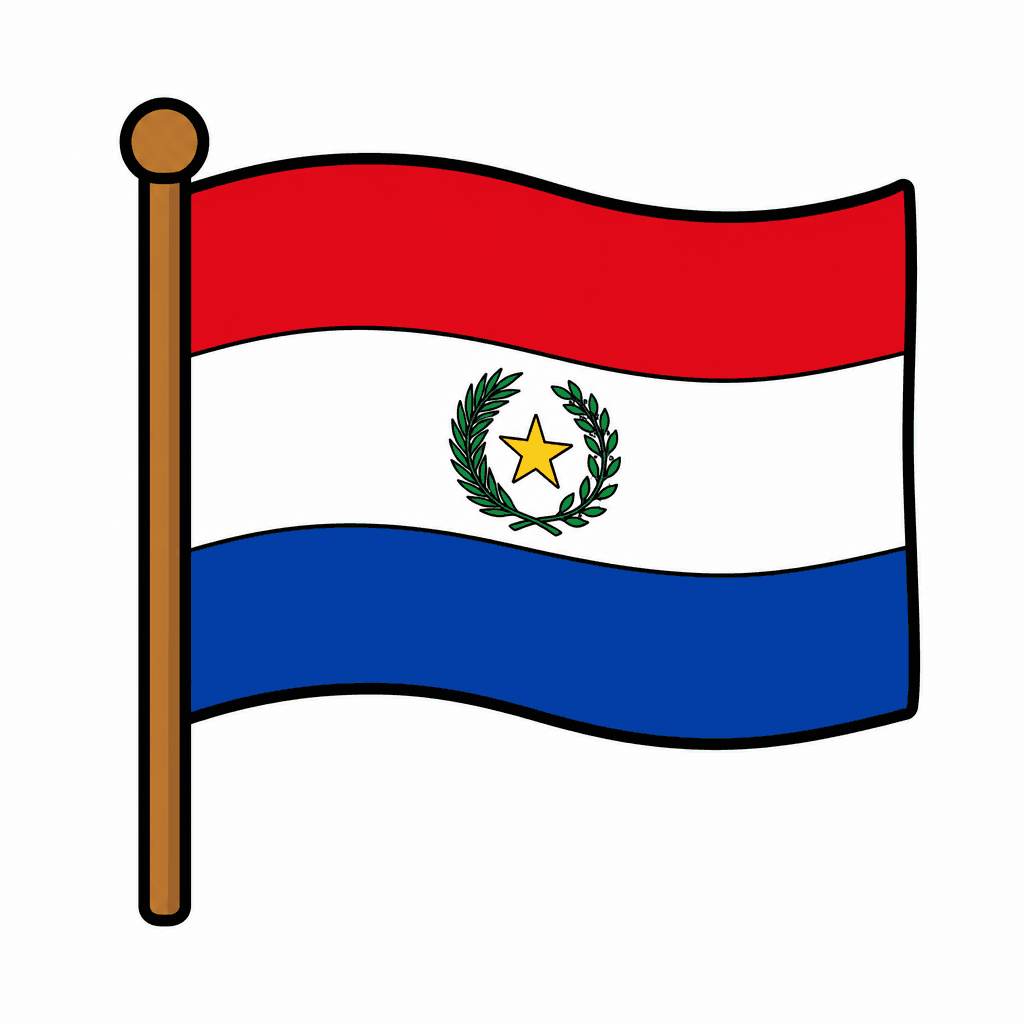 Paraguay Flag