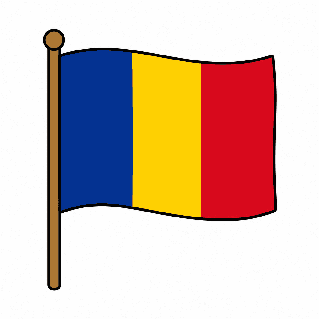Romania Flag