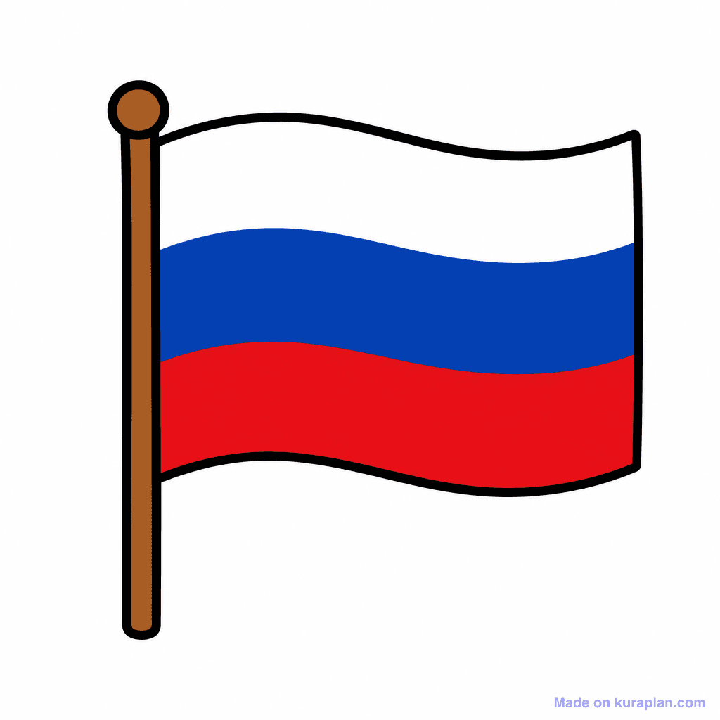 Russia Flag