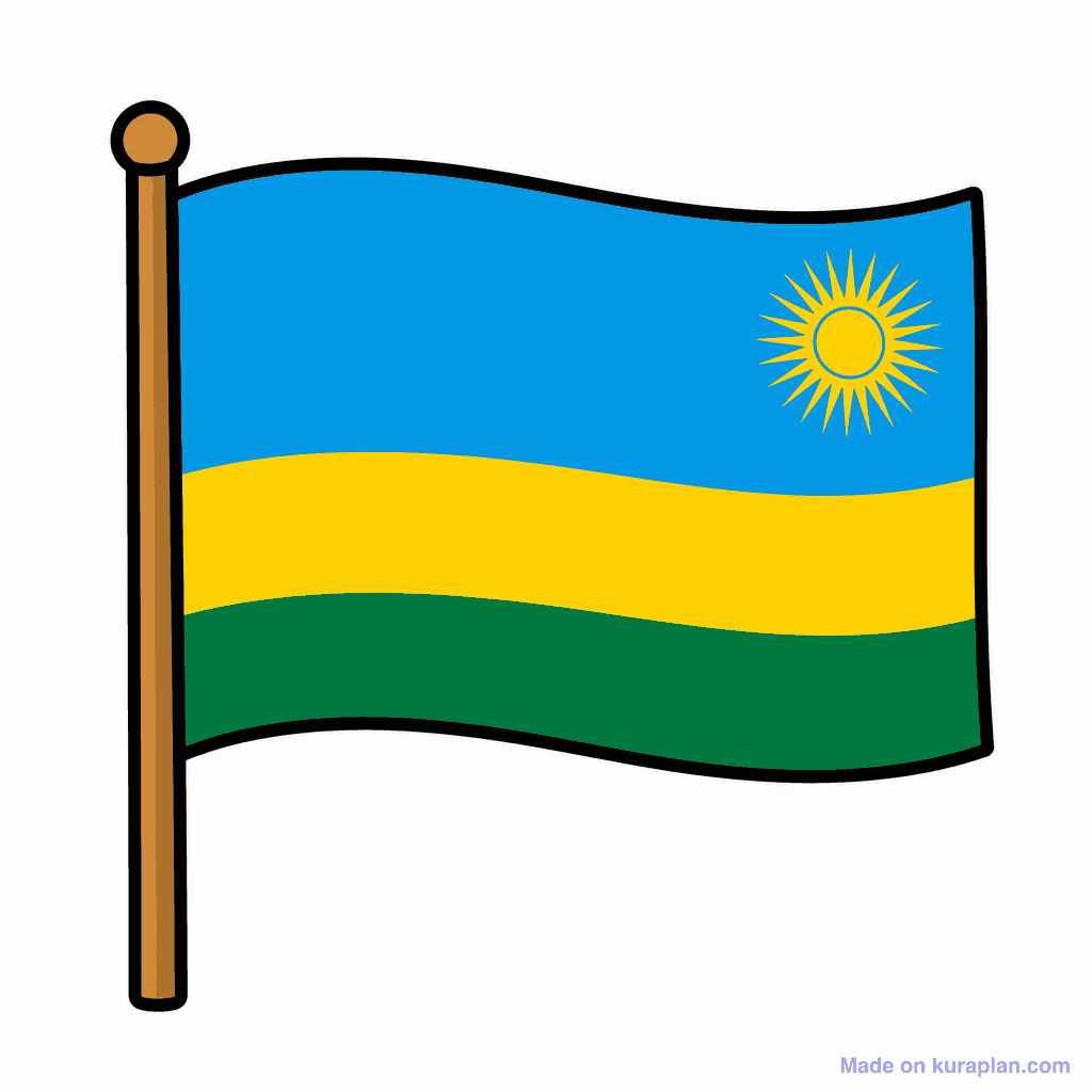 Rwanda Flag