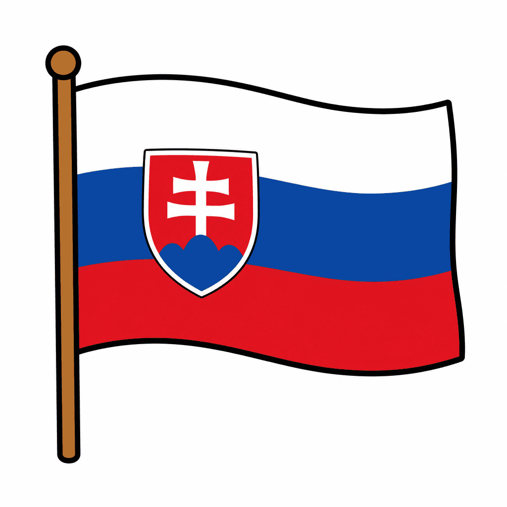 Slovakia Flag
