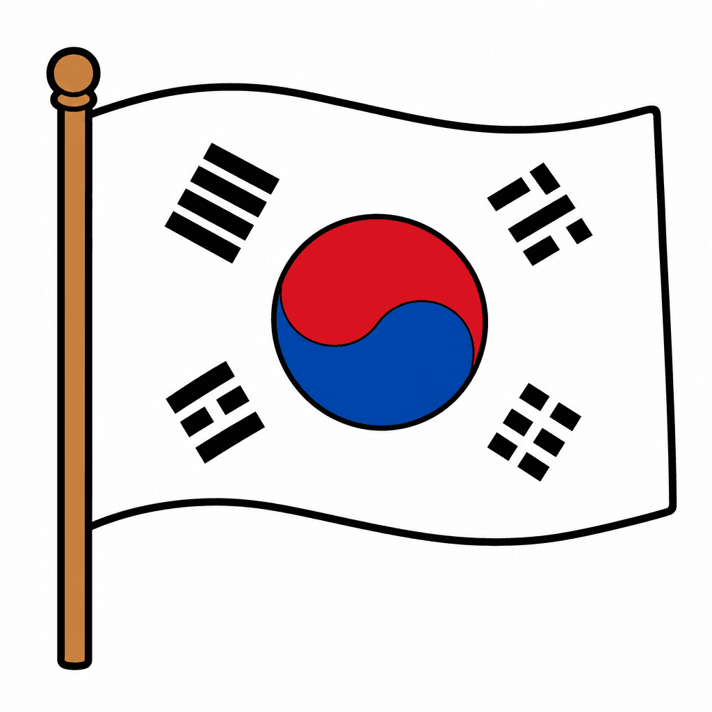 South Korea Flag