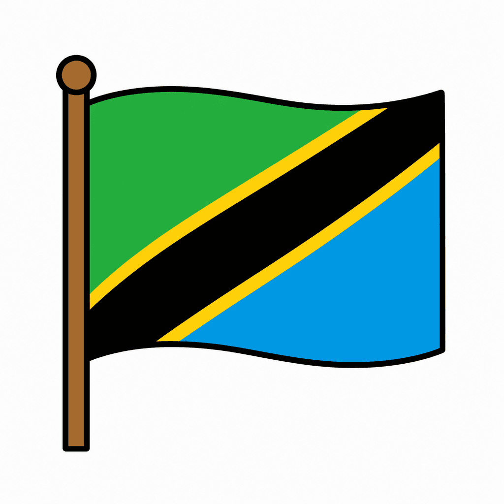 Tanzania Flag