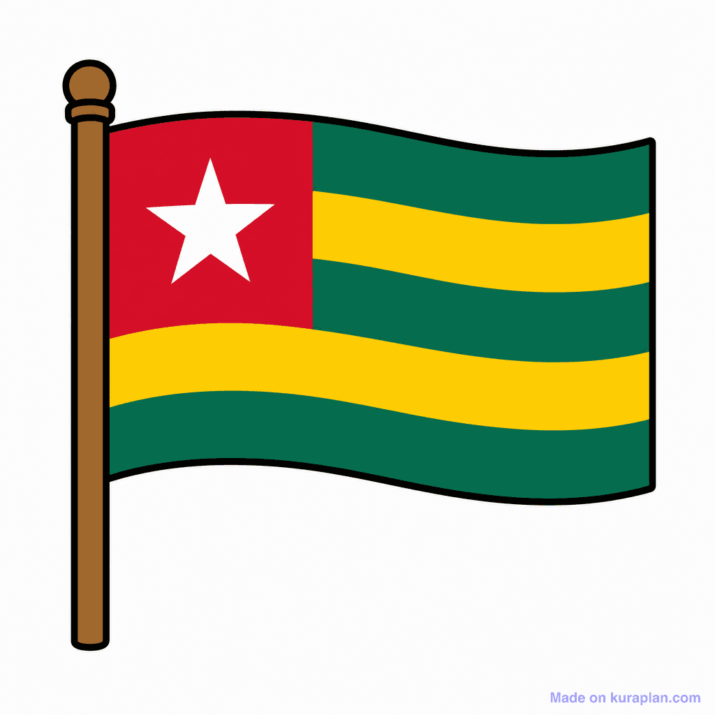 Togo Flag