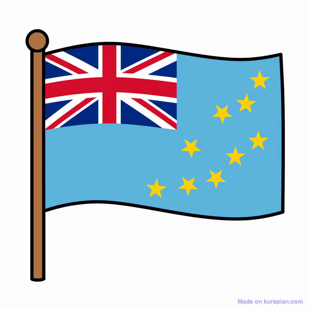 Tuvalu Flag