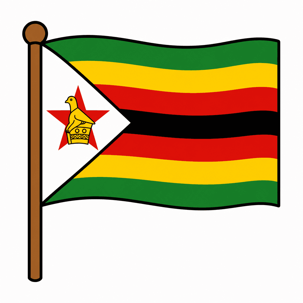 Zimbabwe Flag
