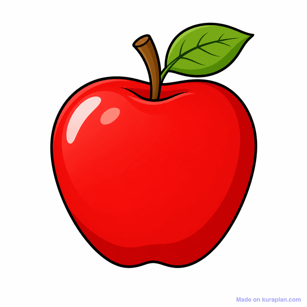 Food Apple Red