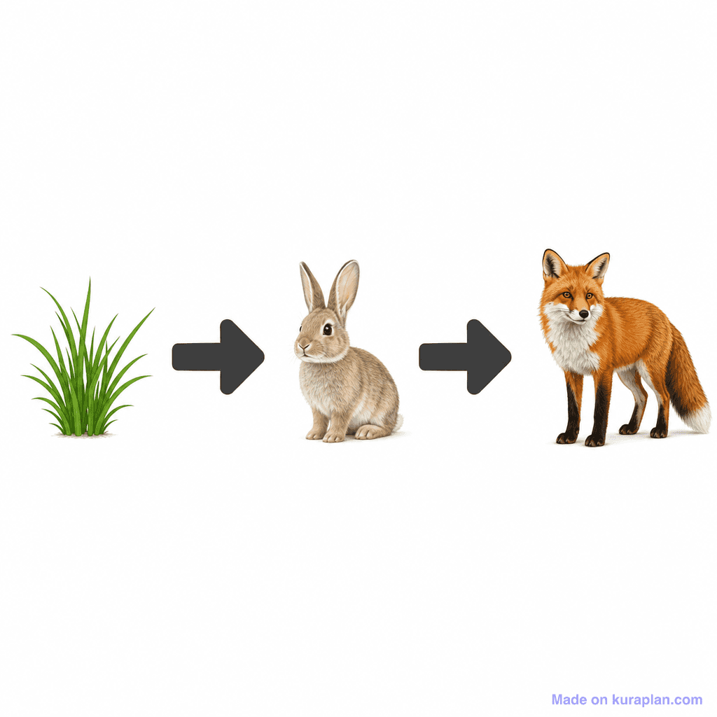 Food Chain Diagram (3 Links)