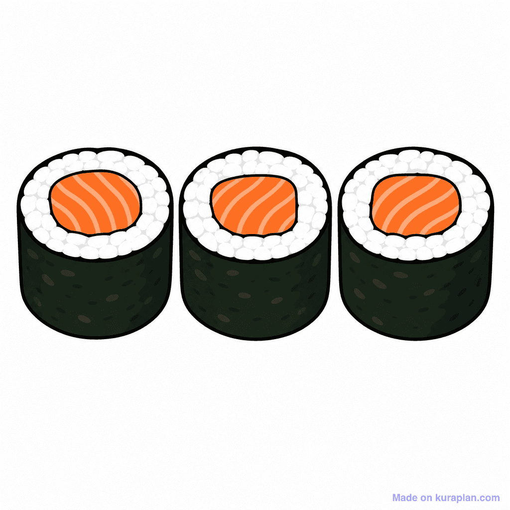 Food Sushi Roll Set