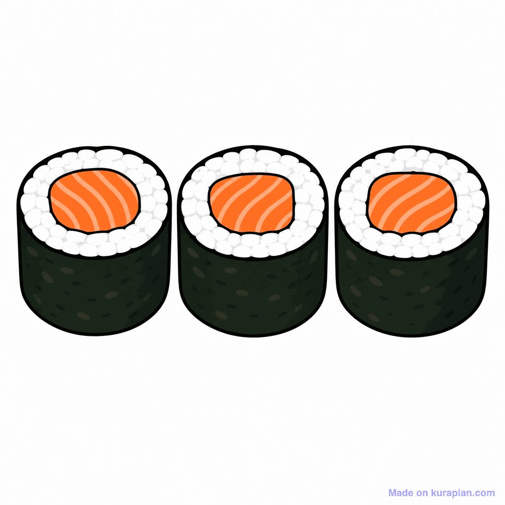 Food Sushi Roll Set