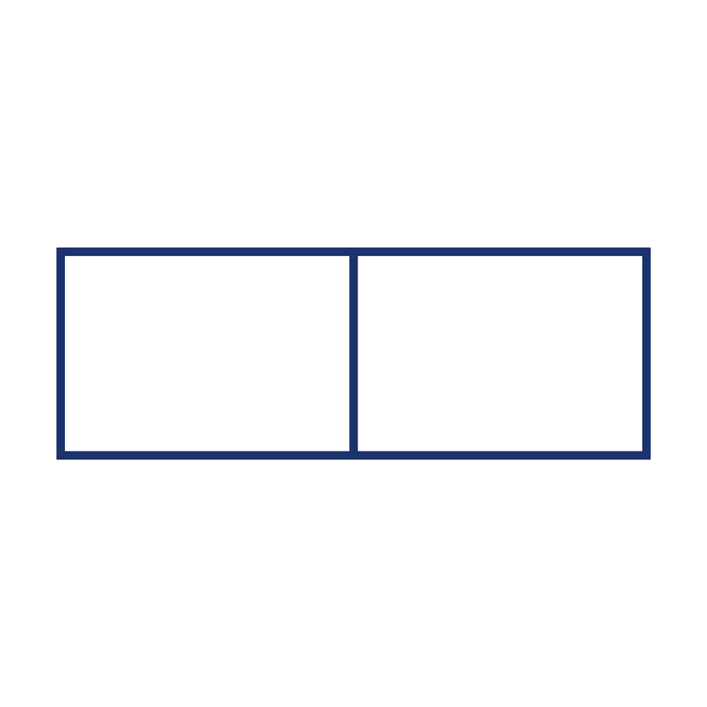 Fraction Bar — 0/2 (zero)