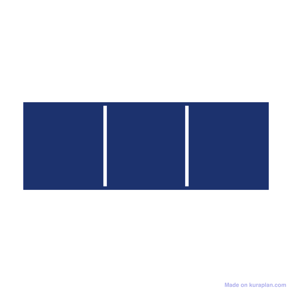 Fraction Bar — 3/3 (one whole)