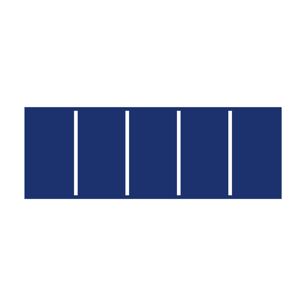 Fraction Bar — 5/5 (one whole)