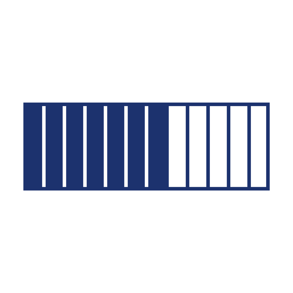 Fraction Bar — 7/12 (seven twelfths)