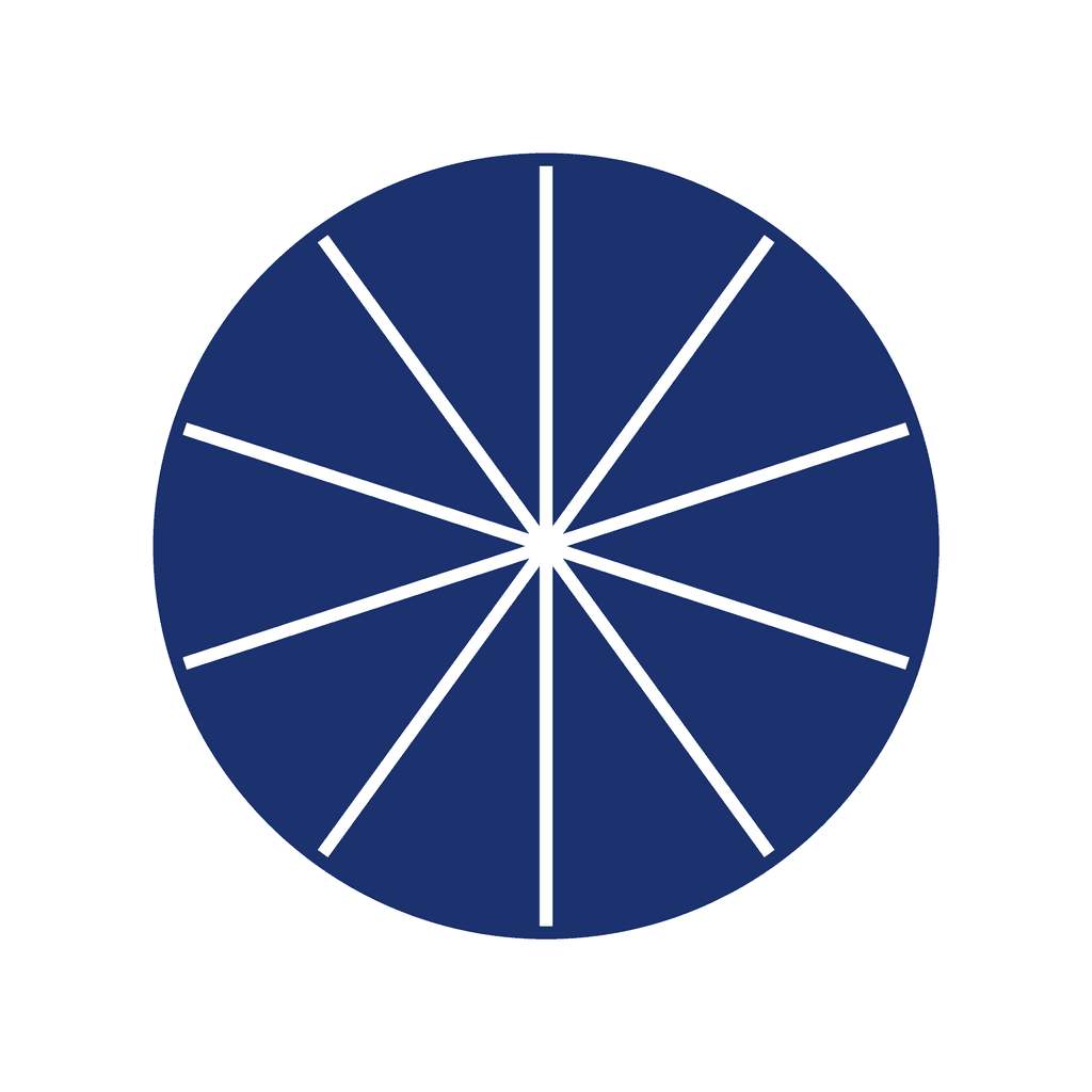 Fraction Circle — 10/10 (one whole)