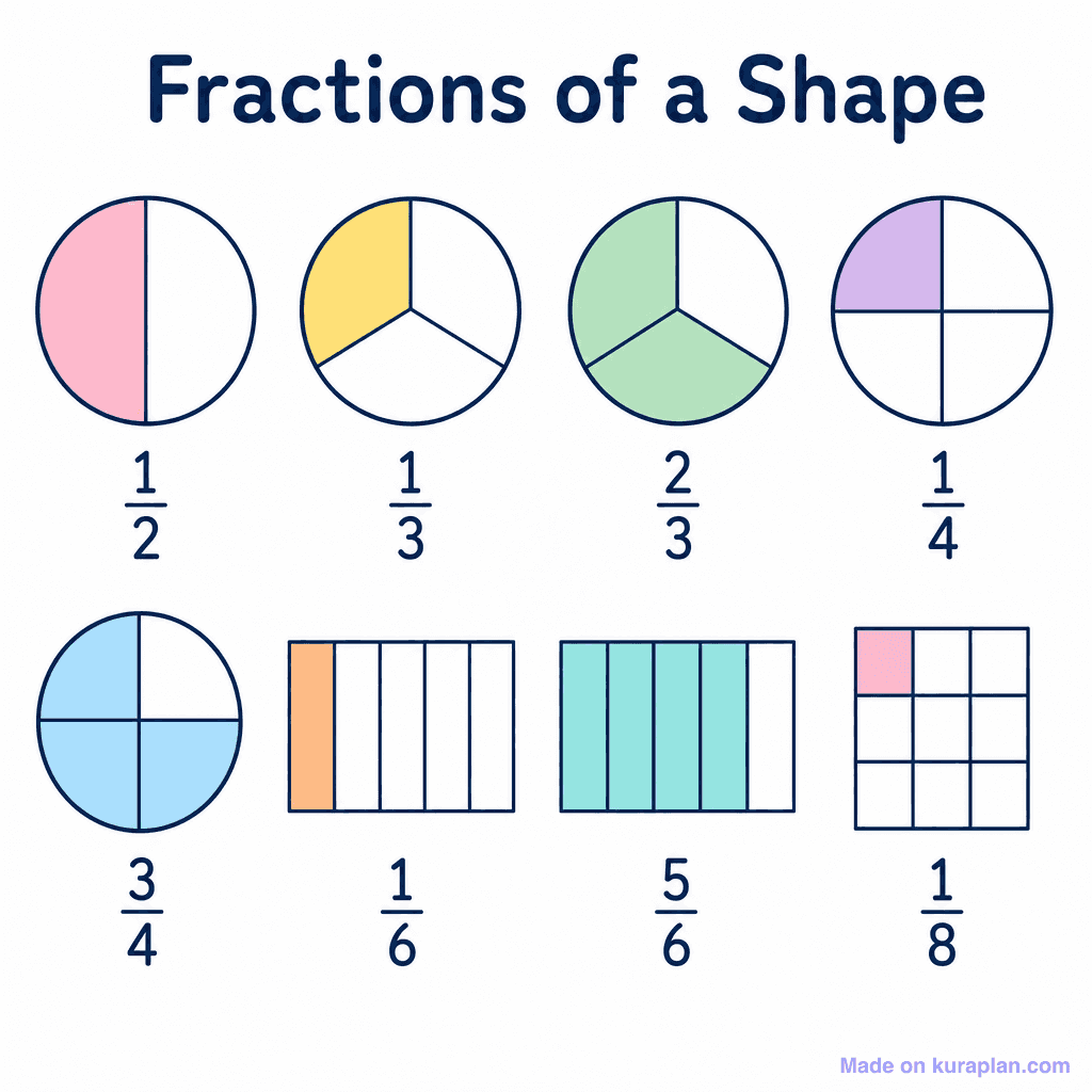 Fractions of a Shape (simple)