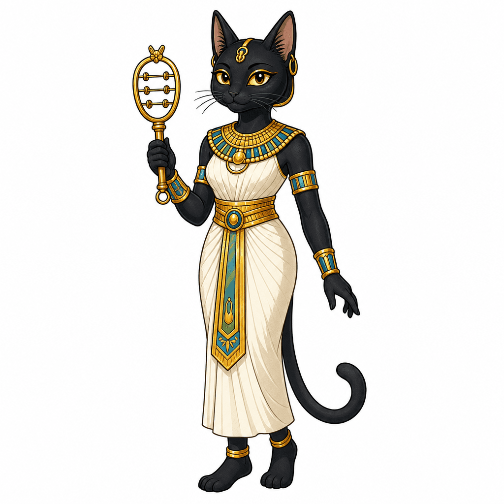 Bastet, Egyptian cat goddess
