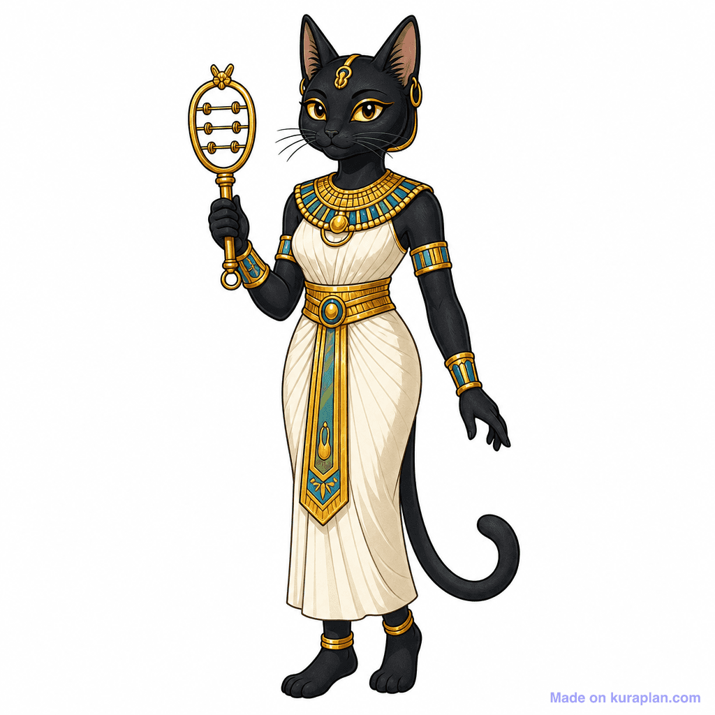 Bastet, Egyptian cat goddess