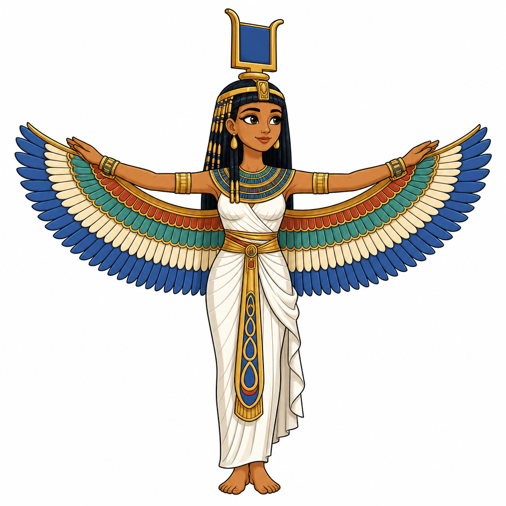 Isis, Egyptian goddess of magic and motherhood