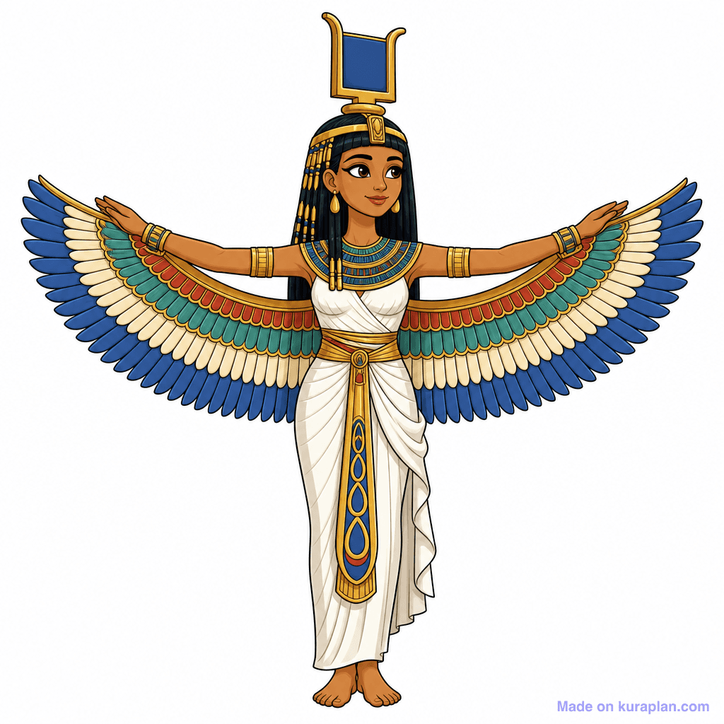 Isis, Egyptian goddess of magic and motherhood