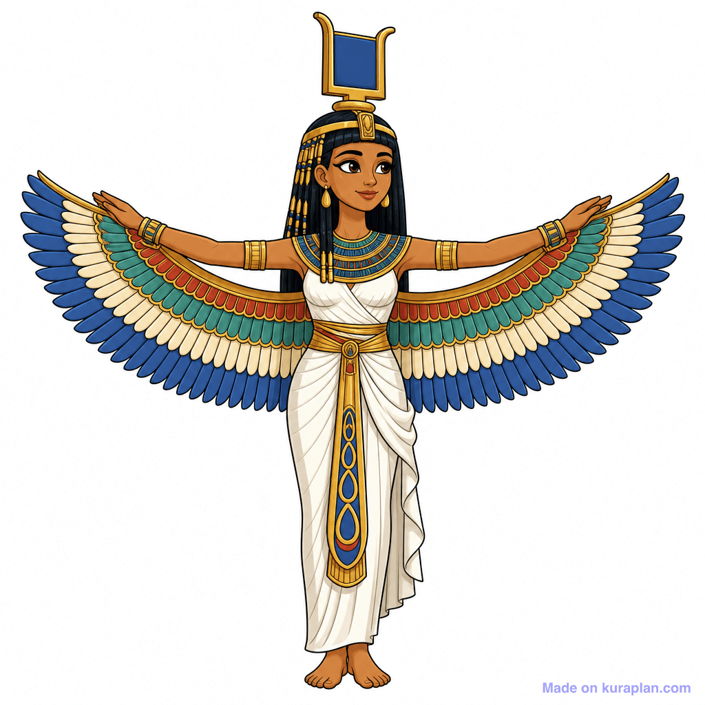 Isis, Egyptian goddess of magic and motherhood