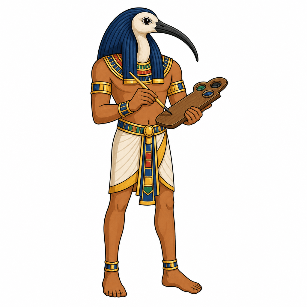 Thoth, Egyptian god of writing and knowledge