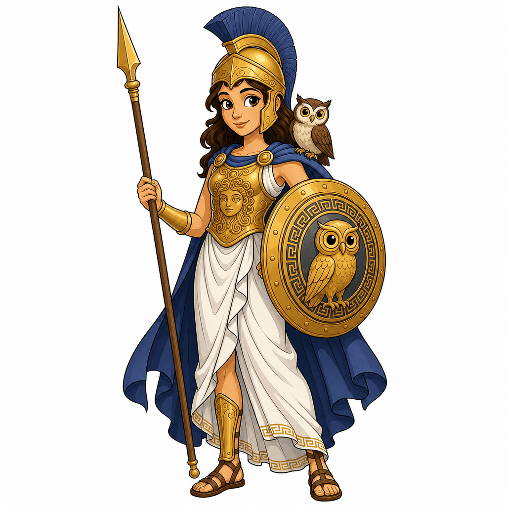 Athena, goddess of wisdom