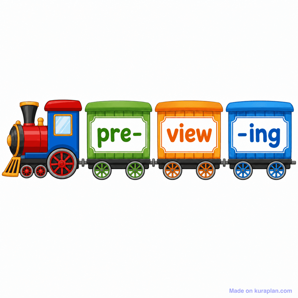Grammar Prefix Suffix Root Train