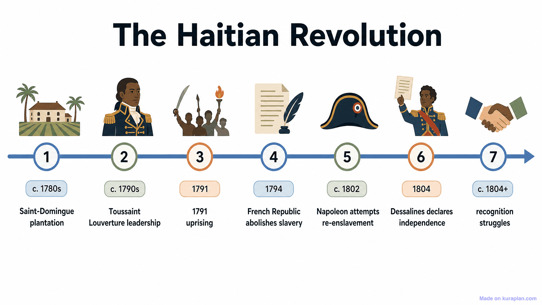 The Haitian Revolution Timeline