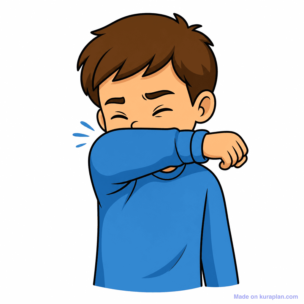 Hygiene Cover Cough Elbow