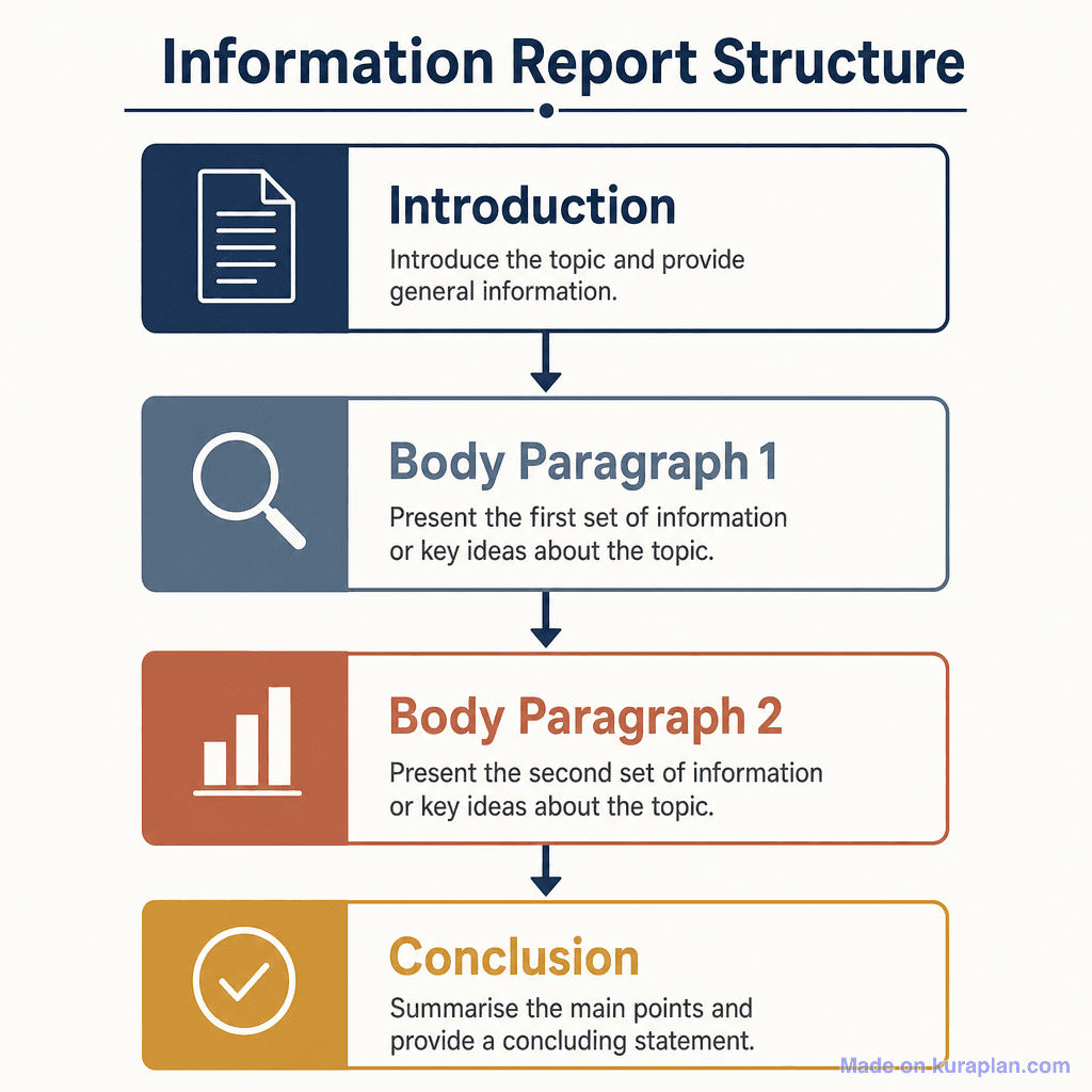 Information report structure