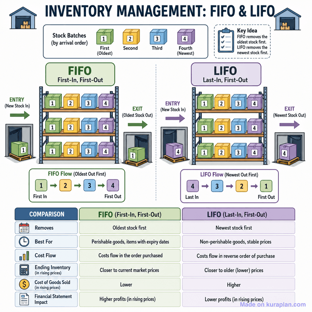 Inventory Management: FIFO & LIFO (detailed)
