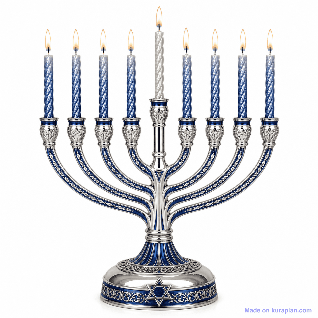 Jewish Menorah Hanukkah 9