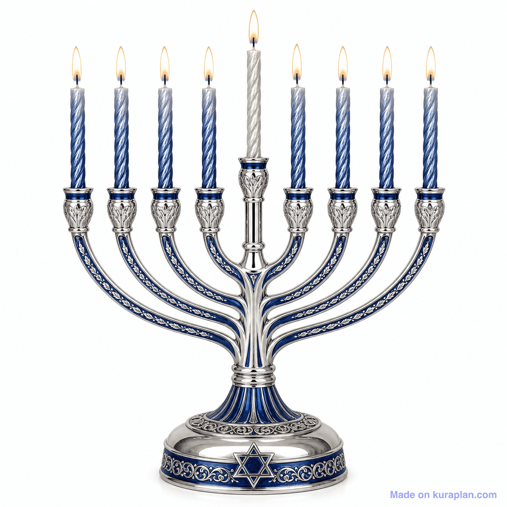 Jewish Menorah Hanukkah 9