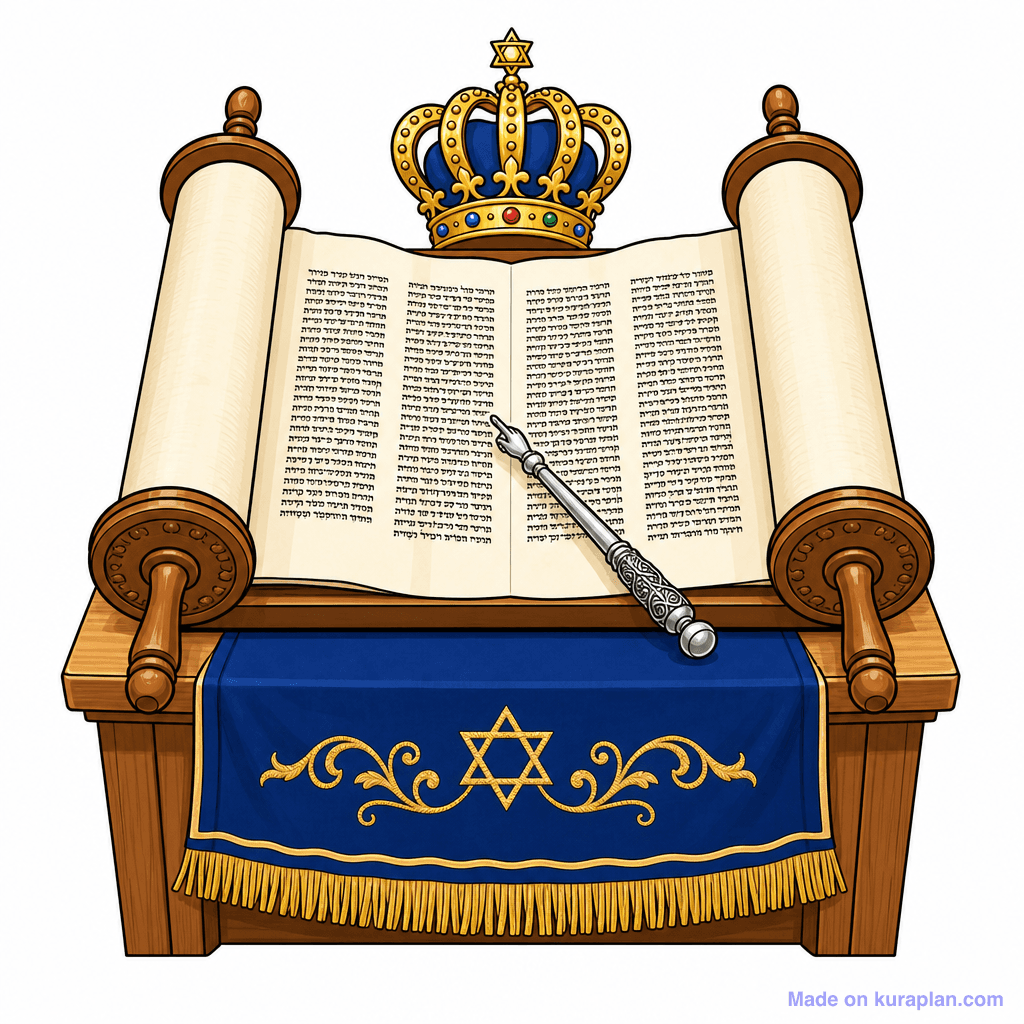 Jewish Torah Scroll Yad