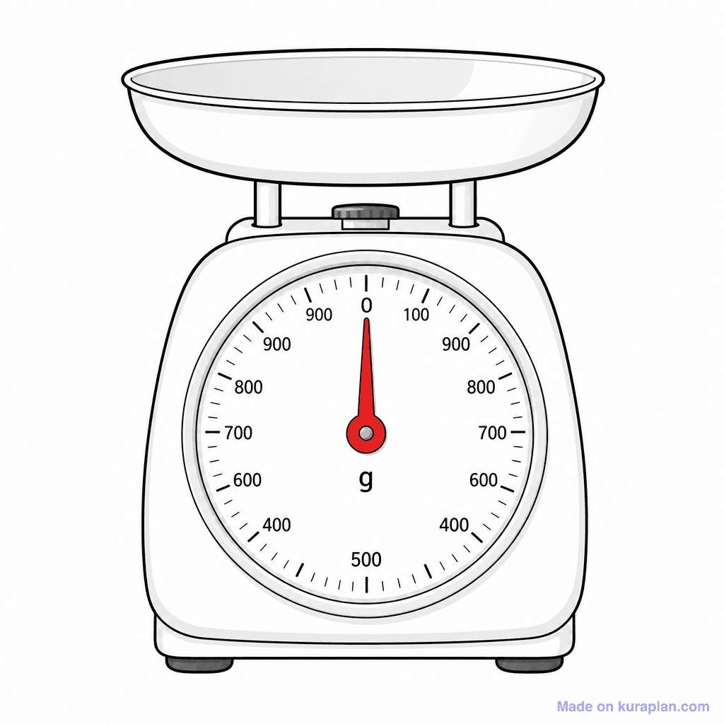 Kitchen Scale Dial