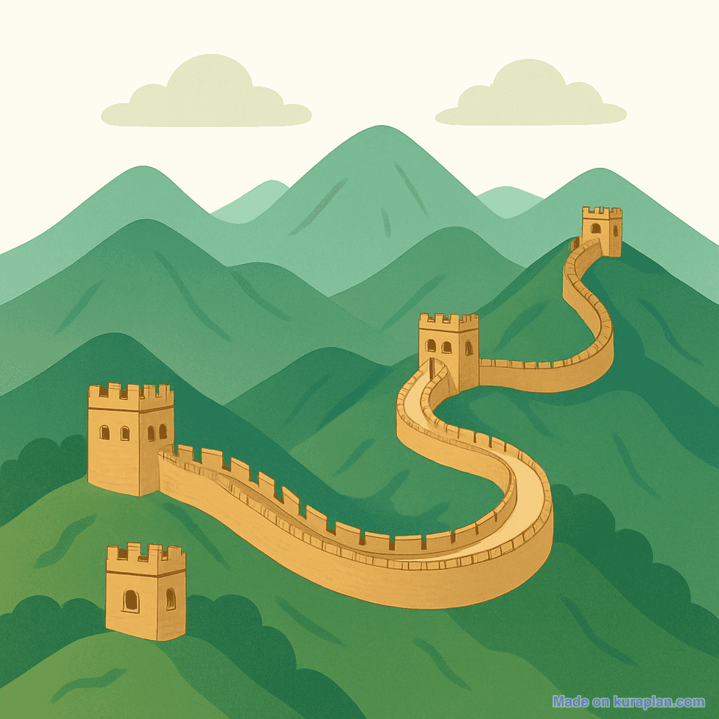 Landmark Great Wall China