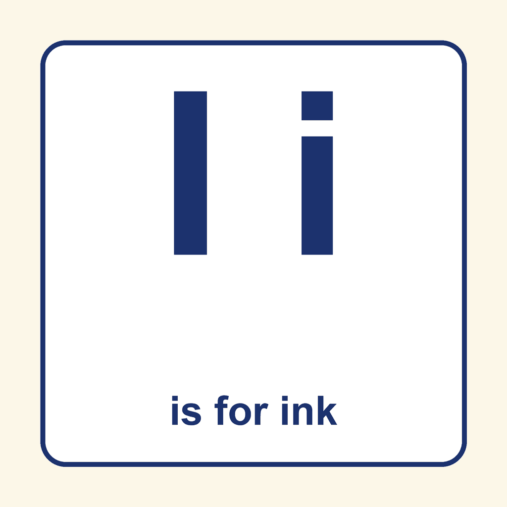 Letter Card — Ii (ink)