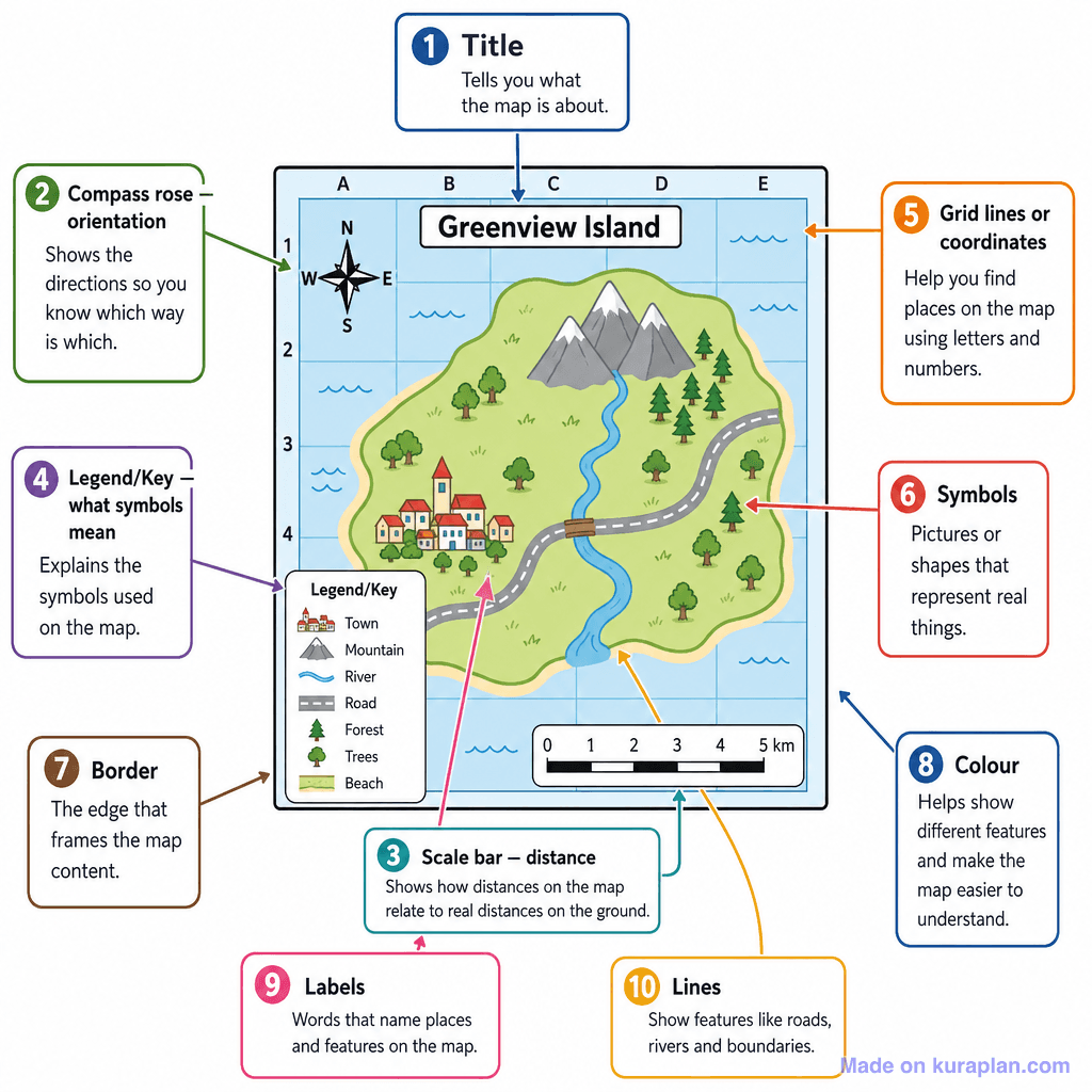Elements of a Map (detailed)
