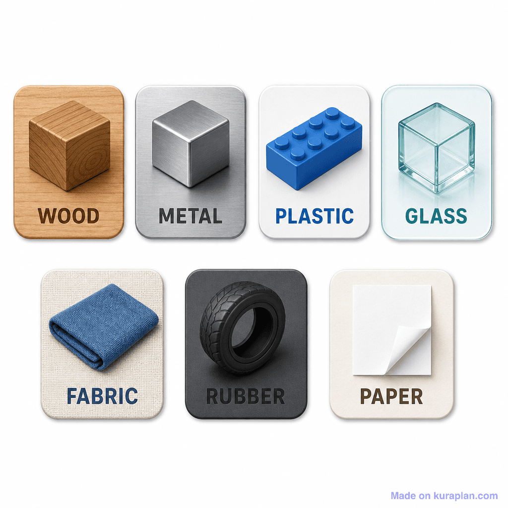 Materials Sorting Grid