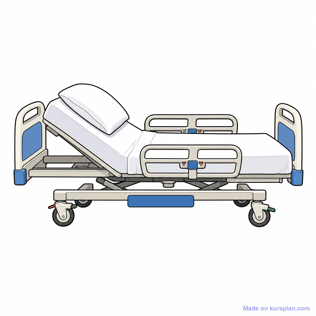 Med Hospital Bed