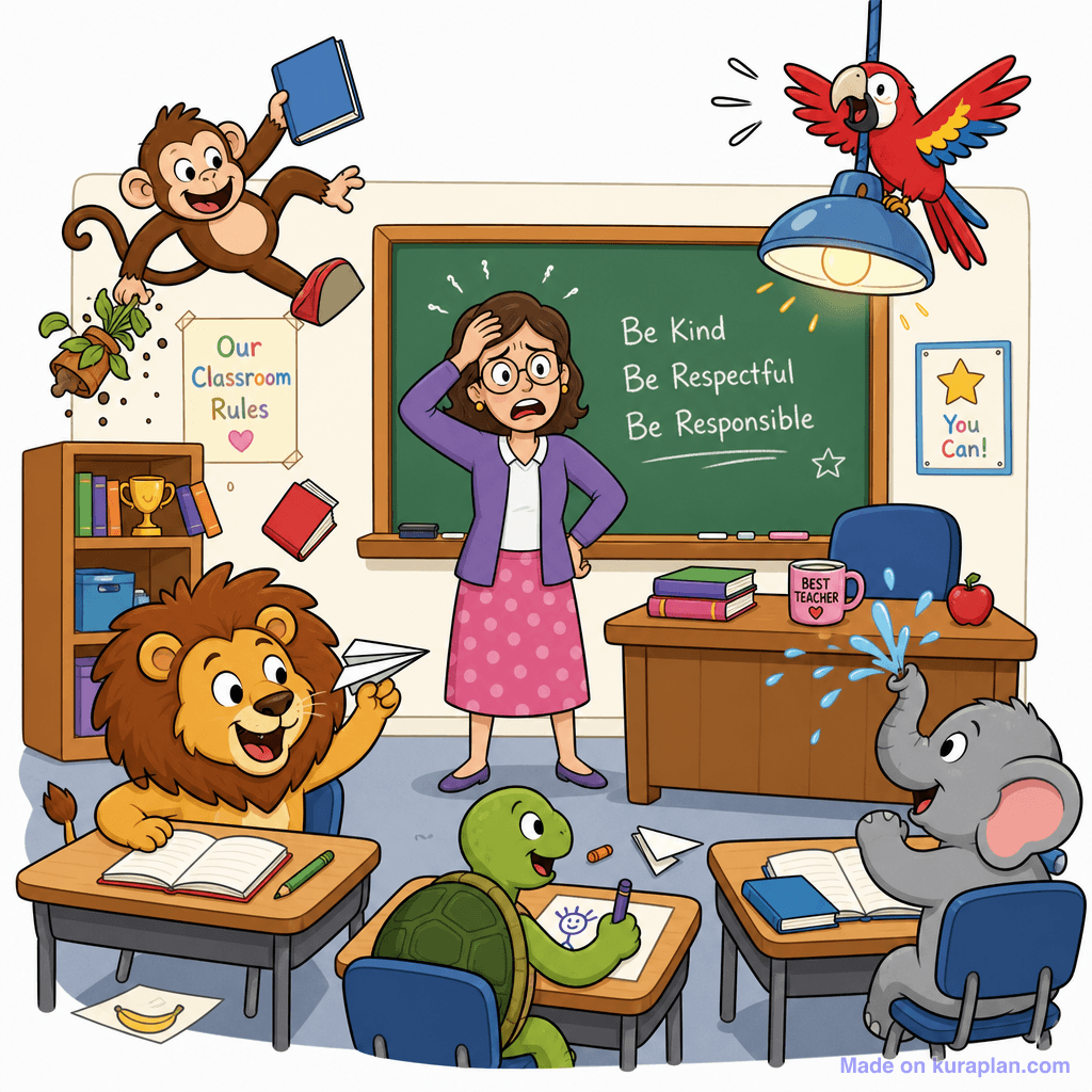 Metaphor Classroom Is A Zoo